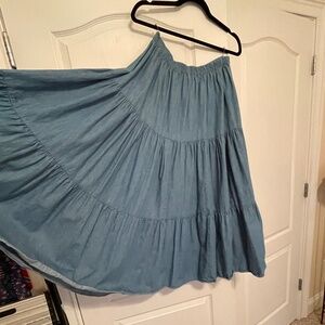 Vintage San Antonio Rose Broom Skirt Size Medium Large X Large